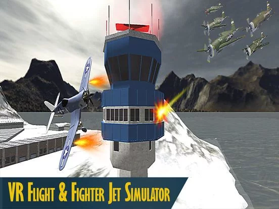 Изображение игры: VR Airplane Flight Simulator: Challenging Missions