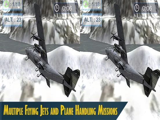 Изображение игры: VR Airplane Flight Simulator: Challenging Missions