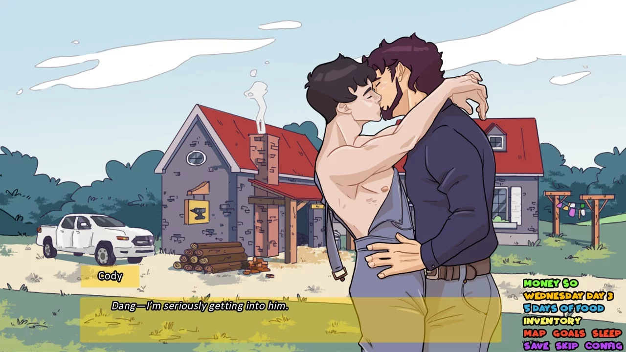 Изображение игры: Morningdew Farms: A Gay Farming Game