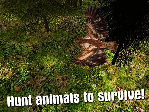 Изображение игры: Wild Eagle: Bird Survival Simulator 3D