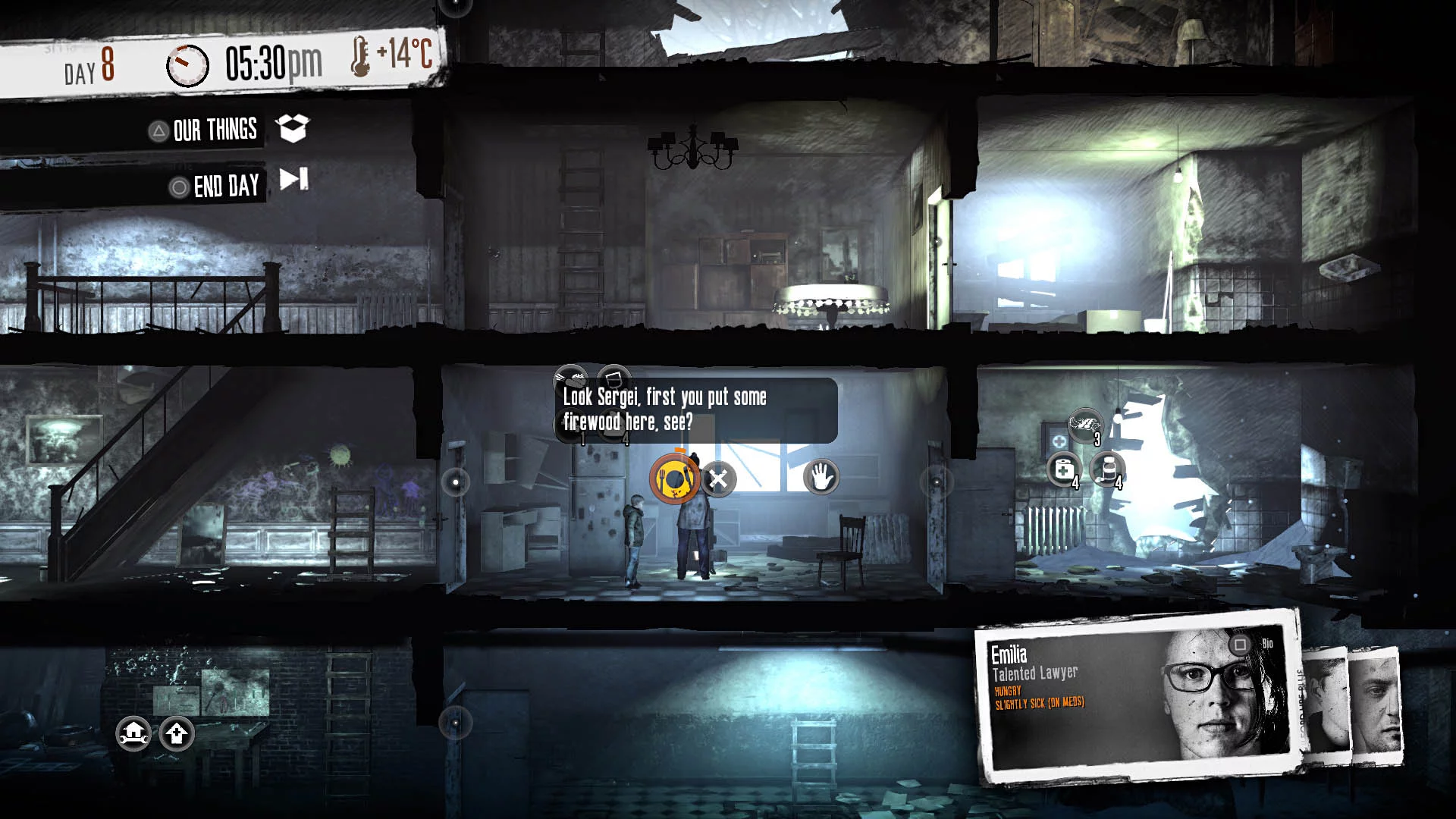 Изображение игры: This War of Mine: The Little Ones