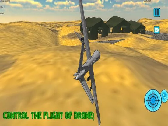 Изображение игры: Air Drone Attack: Strike the Illicit Hideouts