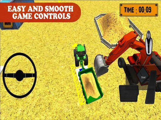 Изображение игры: Real Excavator Vehicles: Heavy Duty Machines