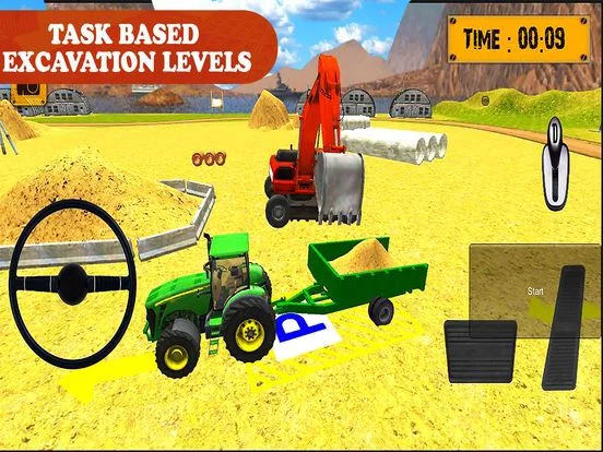 Изображение игры: Real Excavator Vehicles: Heavy Duty Machines