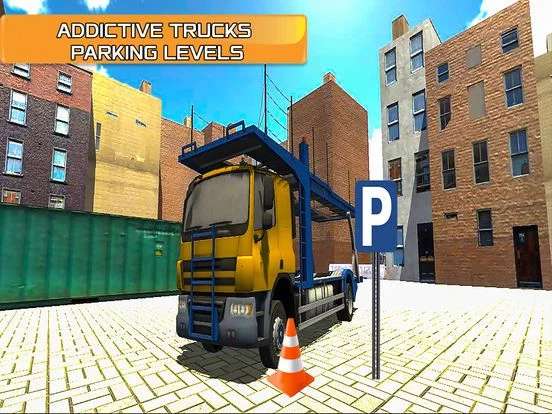 Изображение игры: 3D Truck Parking Simulator: HTV Driving Test