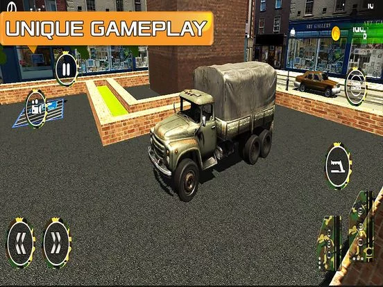 Изображение игры: 3D Truck Parking Simulator: HTV Driving Test