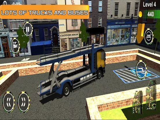 Изображение игры: 3D Truck Parking Simulator: HTV Driving Test