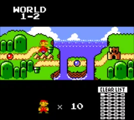 Изображение игры: Super Mario Bros. Deluxe