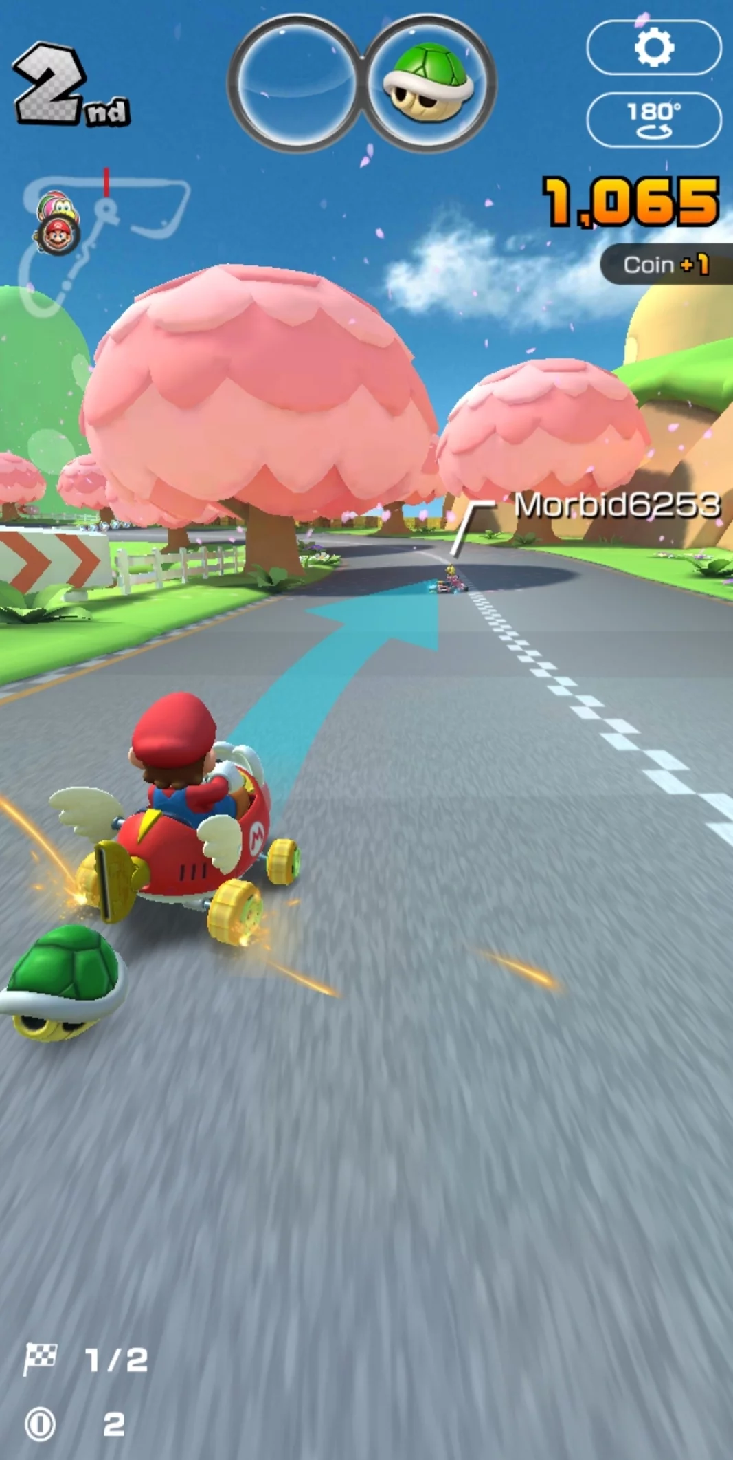 Изображение игры: Mario Kart Tour