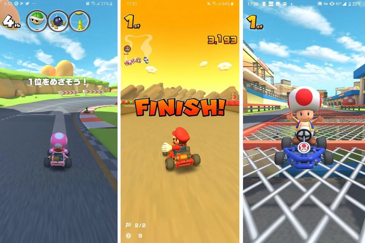 Изображение игры: Mario Kart Tour