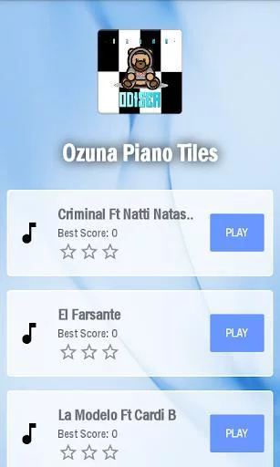 Изображение игры: Ozuna Piano Tiles
