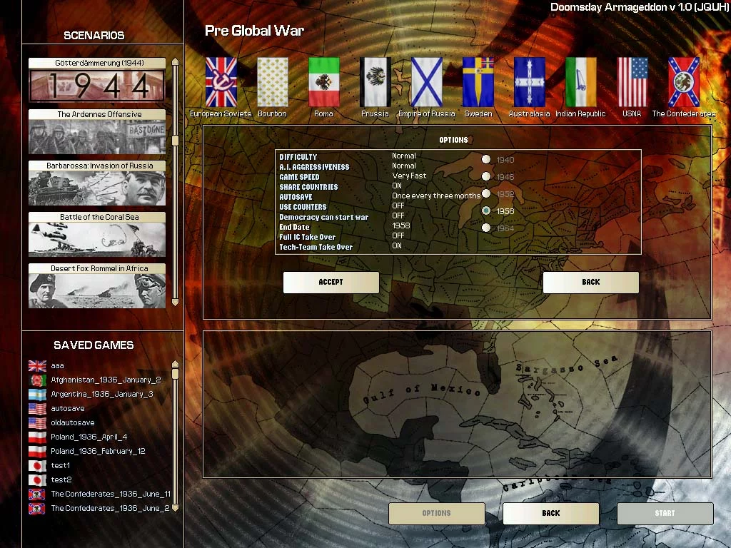 Изображение игры: Hearts of Iron II: Doomsday - Armageddon
