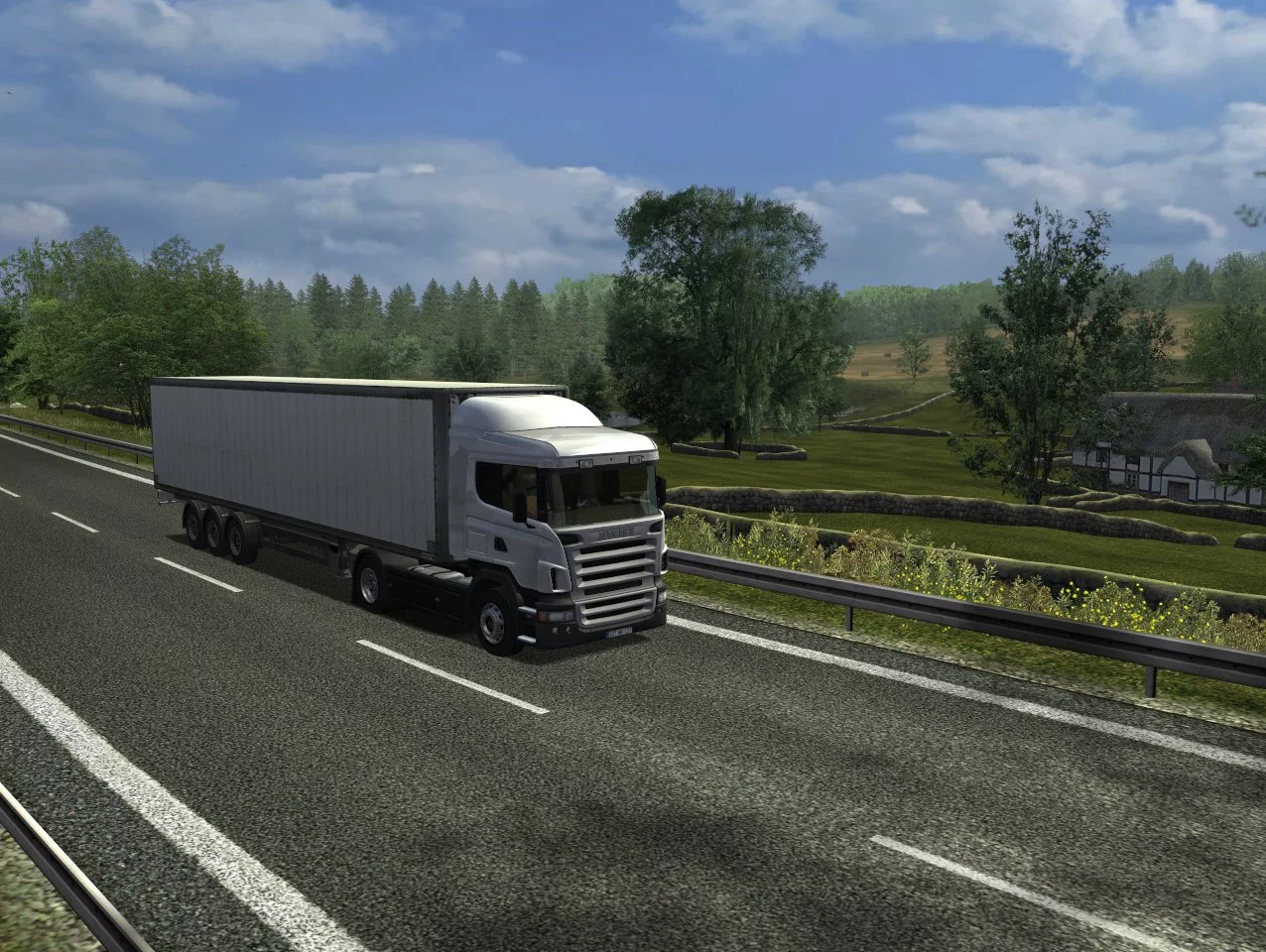 Изображение игры: UK Truck Simulator