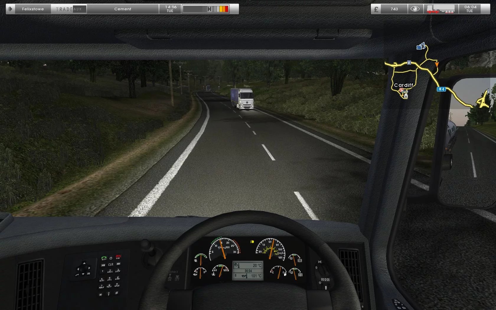 Изображение игры: UK Truck Simulator