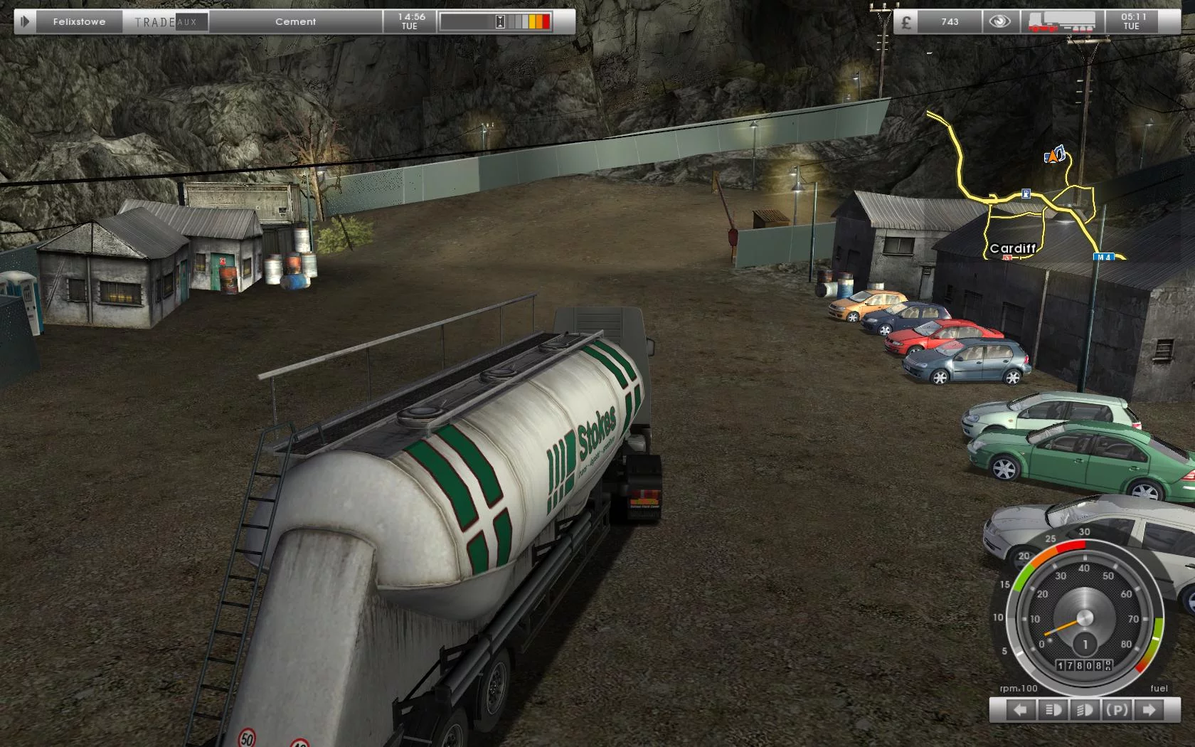 Изображение игры: UK Truck Simulator