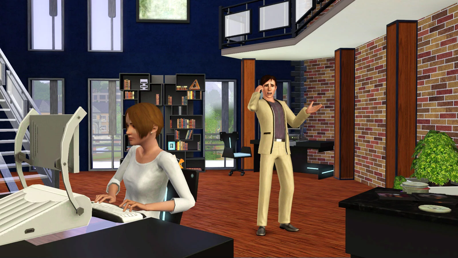 Изображение игры: The Sims 3: High-End Loft Stuff