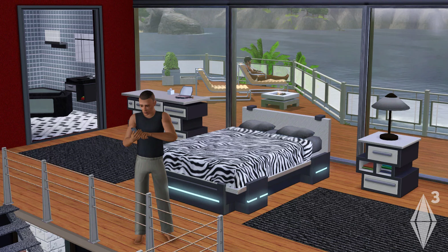 Изображение игры: The Sims 3: High-End Loft Stuff