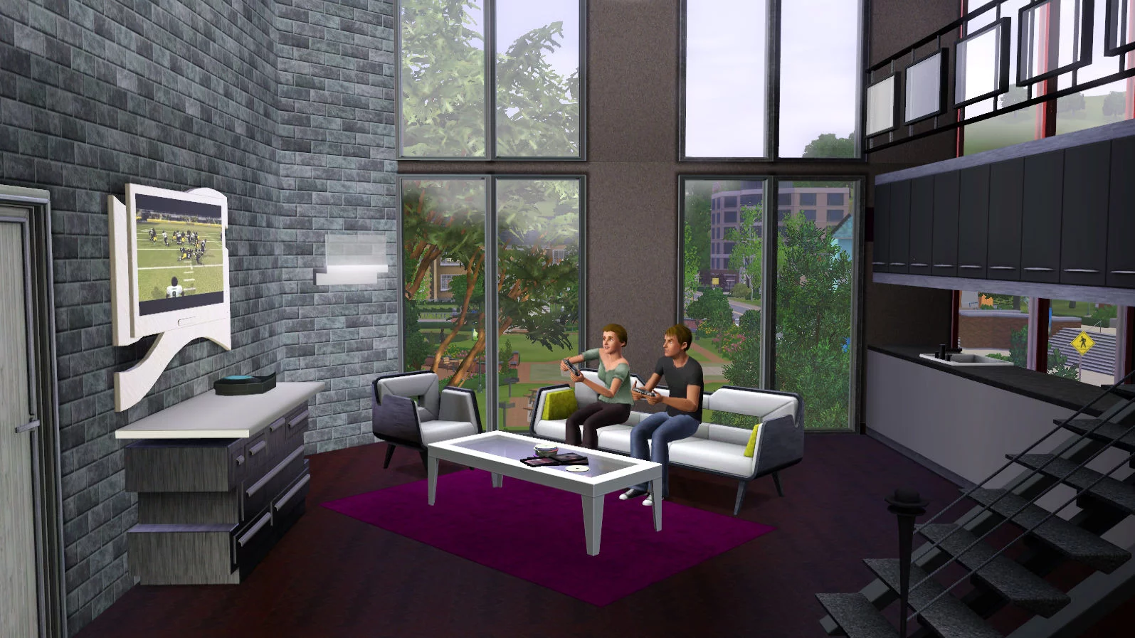 Изображение игры: The Sims 3: High-End Loft Stuff