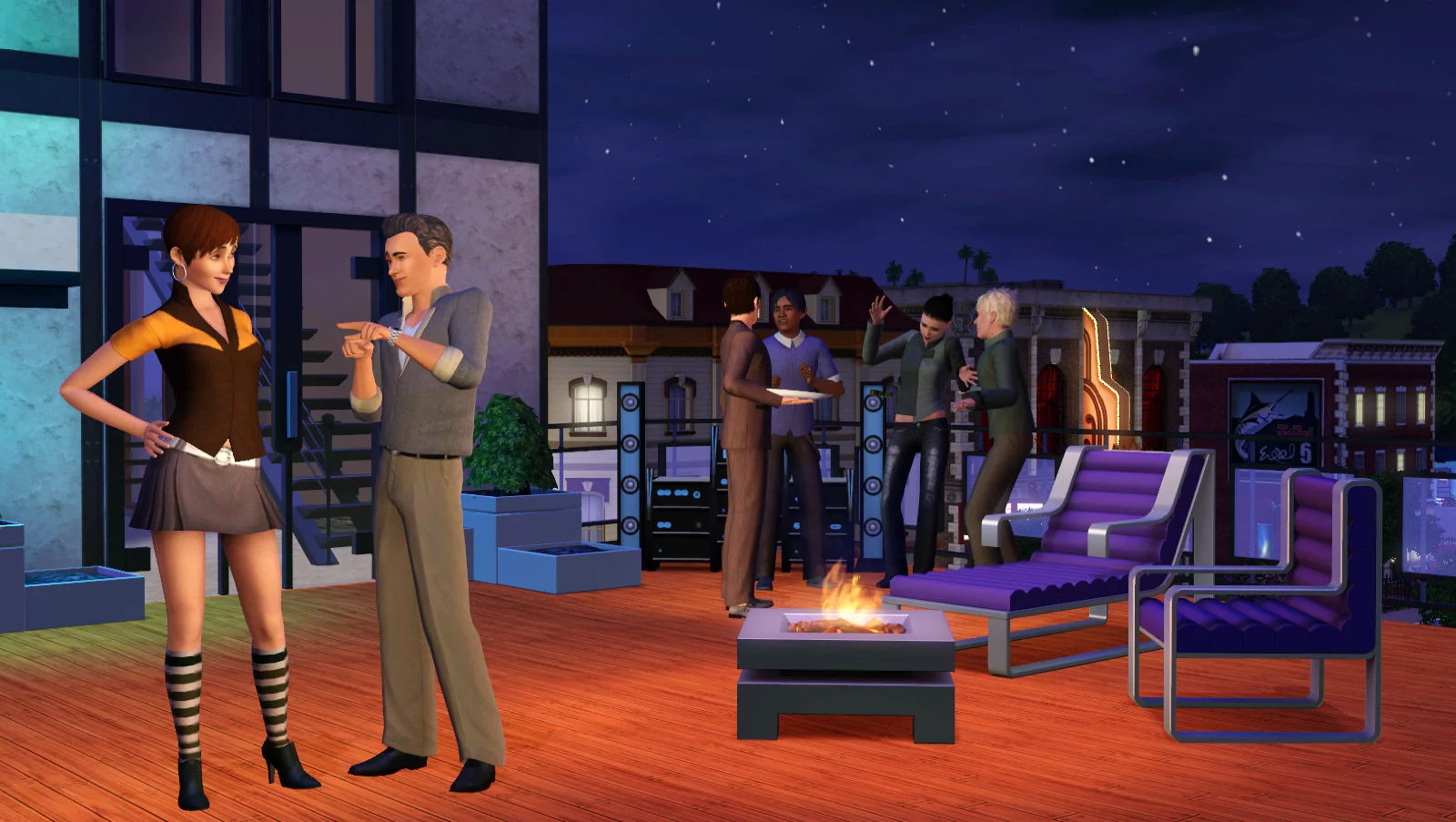 Изображение игры: The Sims 3: High-End Loft Stuff