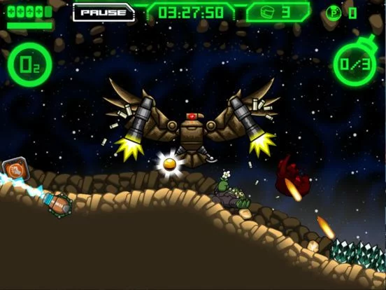 Изображение игры: Atomic Super Lander