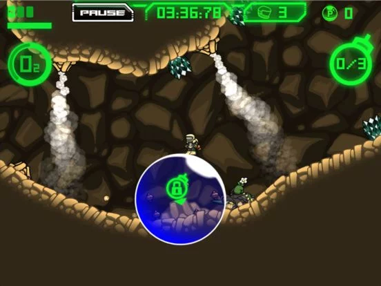 Изображение игры: Atomic Super Lander