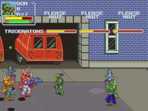 Изображение игры: Teenage Mutant Ninja Turtles: Rescue-Palooza! (Fan Game)