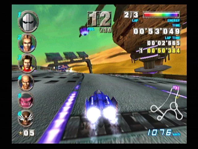 Изображение игры: F-Zero GX
