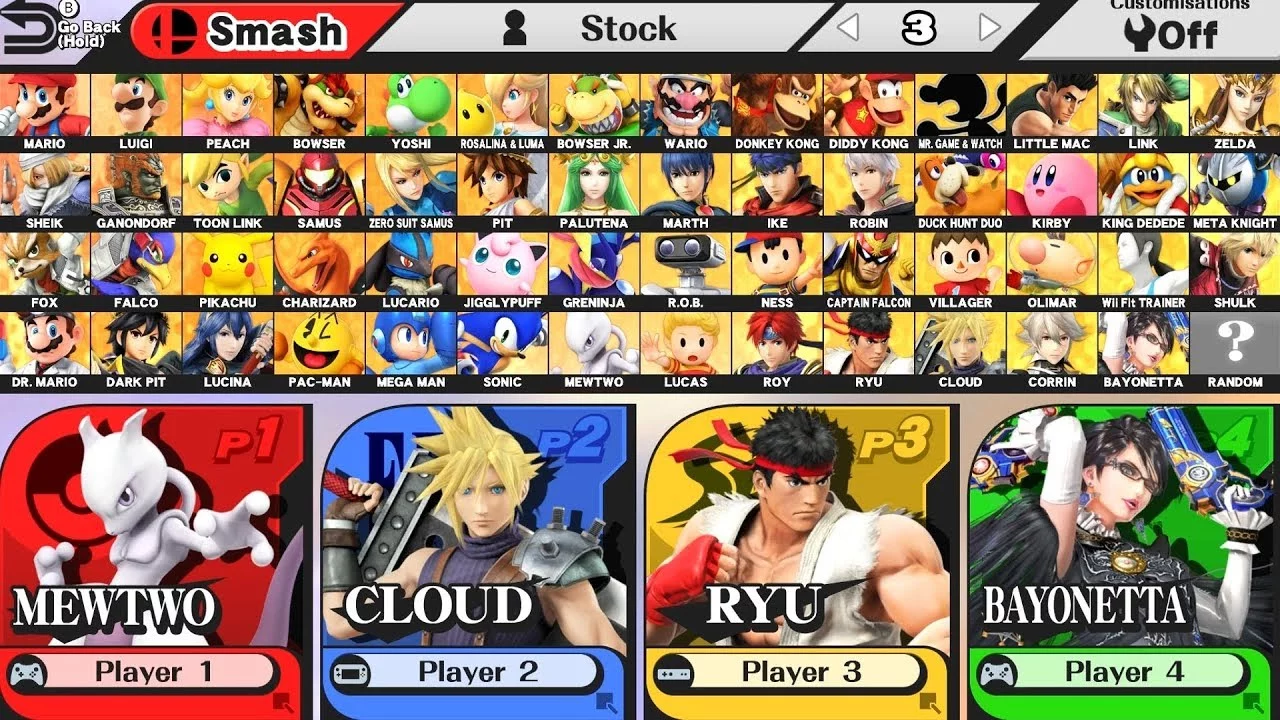 Изображение игры: Super Smash Bros. Wii U
