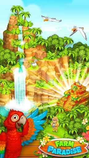 Изображение игры: Farm Paradise: Fun Island game for girls and kids