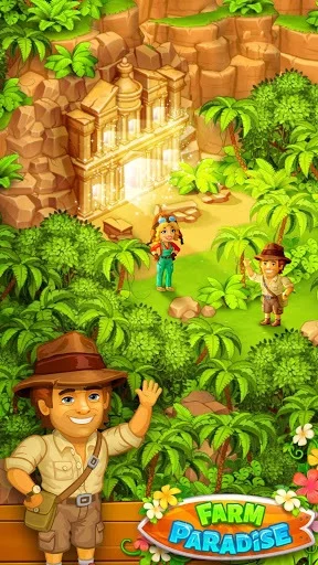 Изображение игры: Farm Paradise: Fun Island game for girls and kids