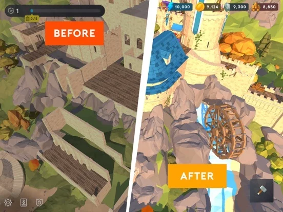 Изображение игры: Kingdom Rebuild