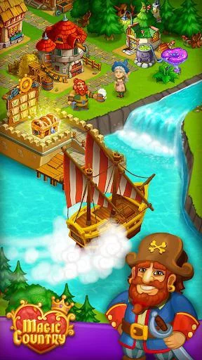 Изображение игры: Magic City: fairy farm and fairytale country