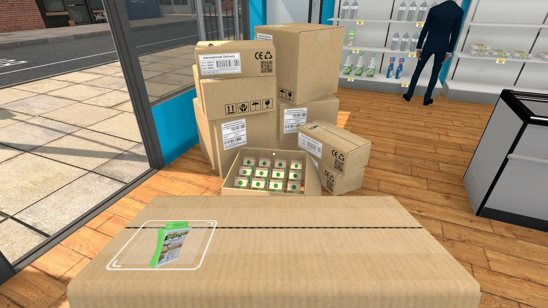 Изображение игры: Supermarket Simulator