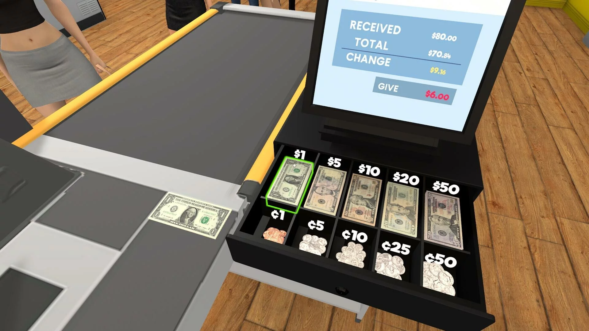 Изображение игры: Supermarket Simulator