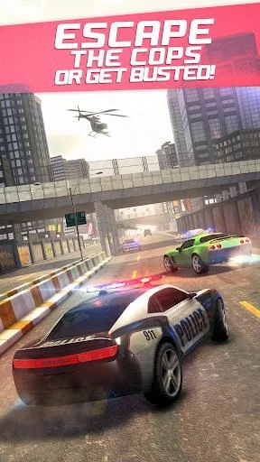 Изображение игры: Highway Getaway: Police Chase