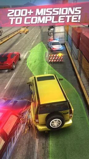 Изображение игры: Highway Getaway: Police Chase