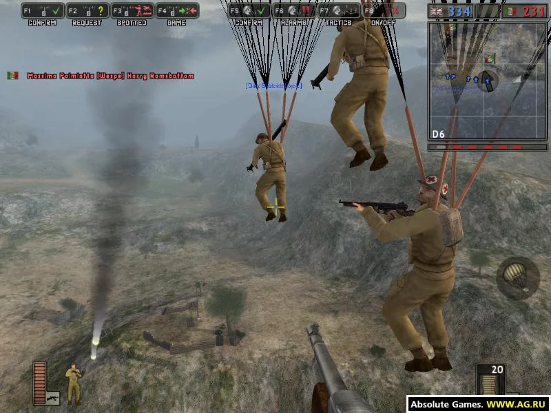 Изображение игры: Battlefield 1942: The Road to Rome