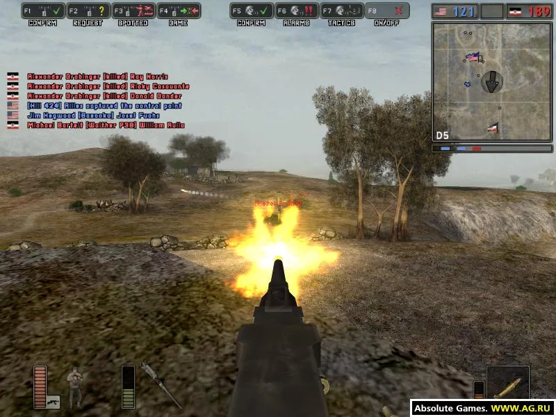 Изображение игры: Battlefield 1942: The Road to Rome