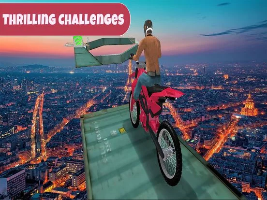 Изображение игры: Crazy Motorbike Stunts: Extreme Sky Ride
