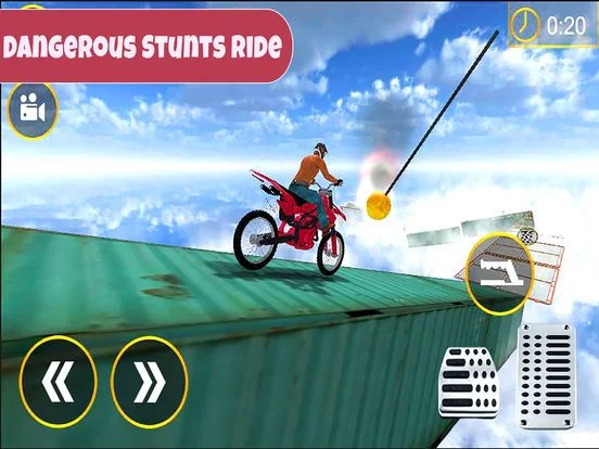 Изображение игры: Crazy Motorbike Stunts: Extreme Sky Ride