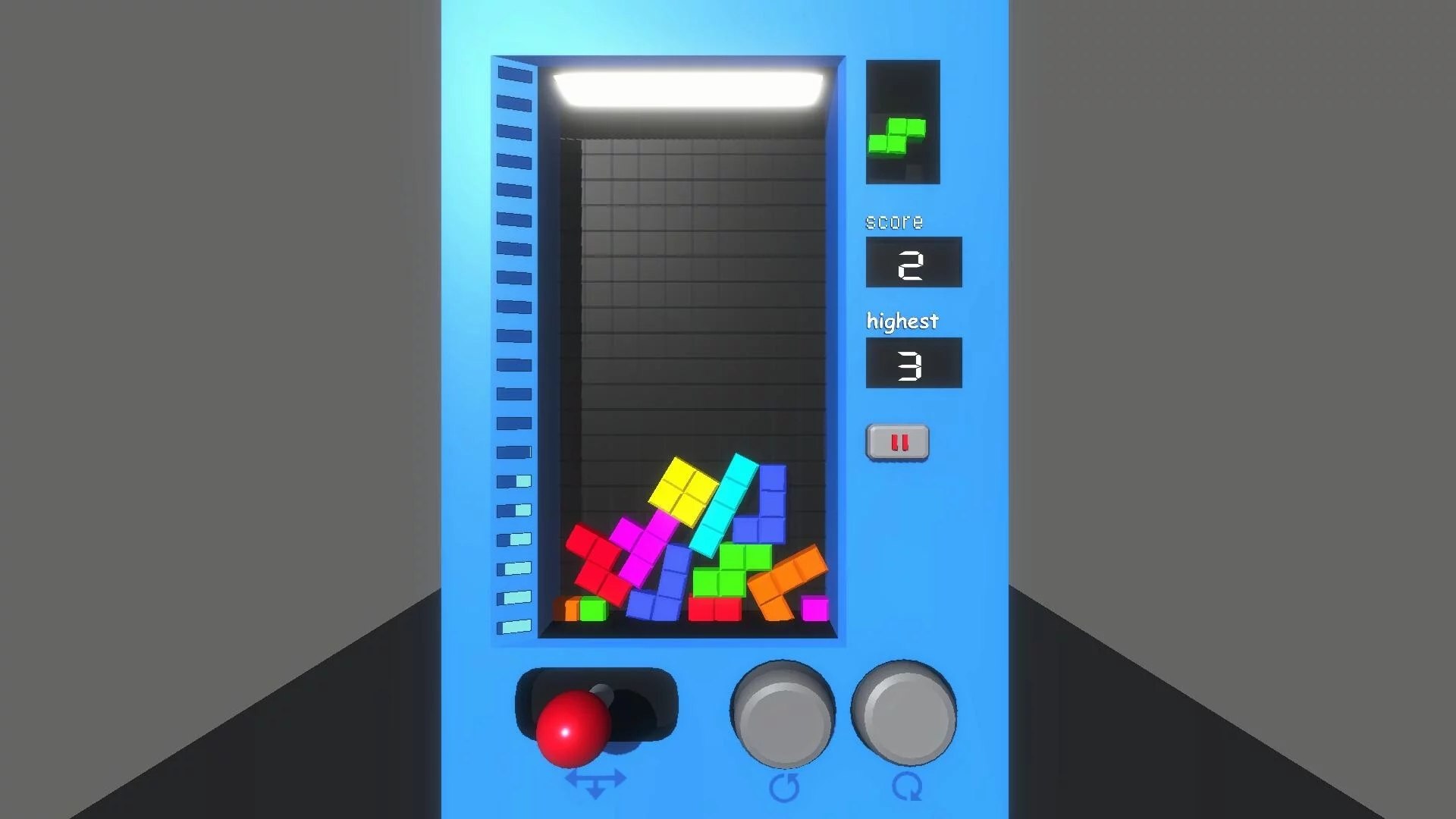 Изображение игры: PhyTetris-Physics Tetris