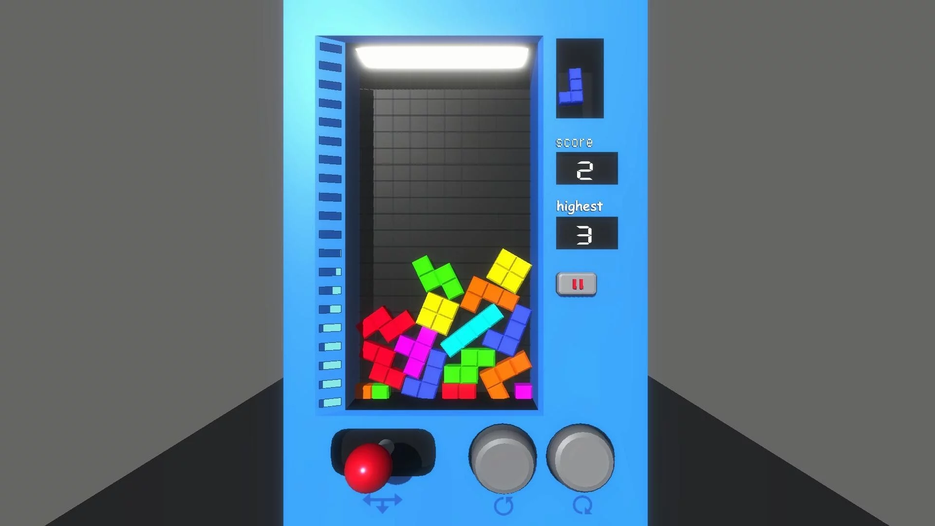 Изображение игры: PhyTetris-Physics Tetris