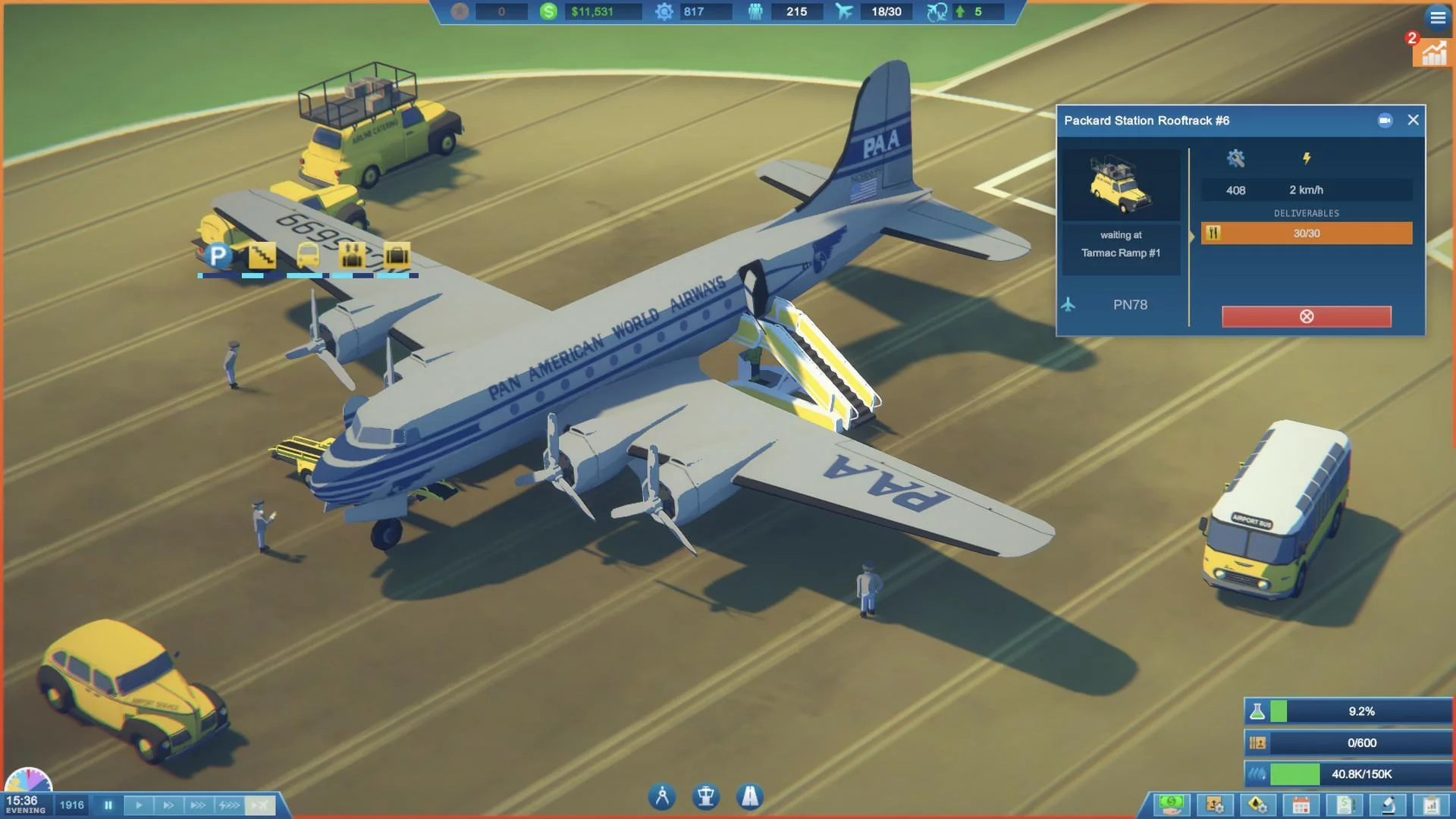 Изображение игры: Sky Haven Tycoon - Airport Simulator