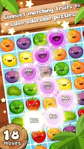 Изображение игры: Fruit Pop! Puzzles in Paradise