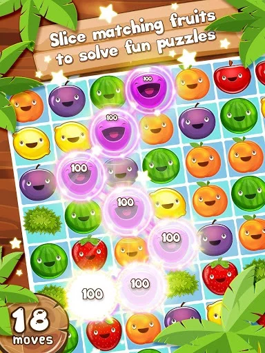 Изображение игры: Fruit Pop! Puzzles in Paradise