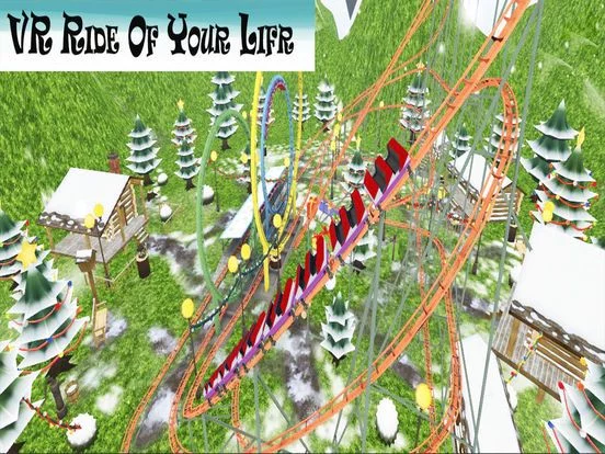 Изображение игры: VR Roller Coaster: Real Water Ride Experience
