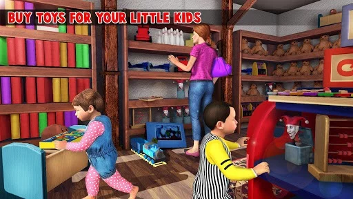 Изображение игры: Virtual Mother New Baby Twins Family Simulator