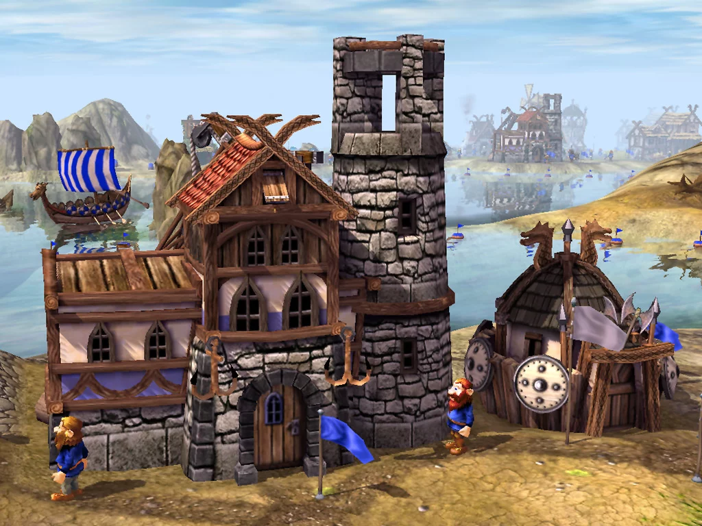 Изображение игры: The Settlers 2: The Next Generation - The Vikings