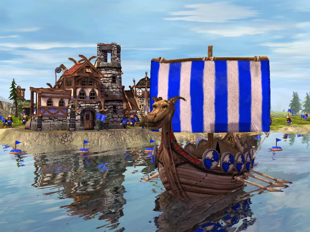 Изображение игры: The Settlers 2: The Next Generation - The Vikings
