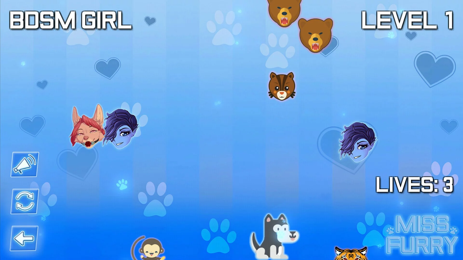 Изображение игры: Miss Furry